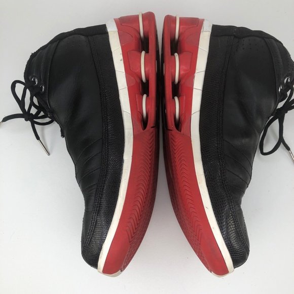 Nike Mens Shox VC 4 Basketball Shoes Black 310379-011 2004 Lace Up Mid Top 11.5M - Picture 8 of 12